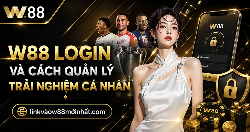 W88 Login Và Cách Quản Lý Trải Nghiệm Cá Nhân